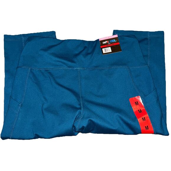 32 Degrees Women Cropped Tight Legging, Blue Size M New With Tag - Picture 5 of 5